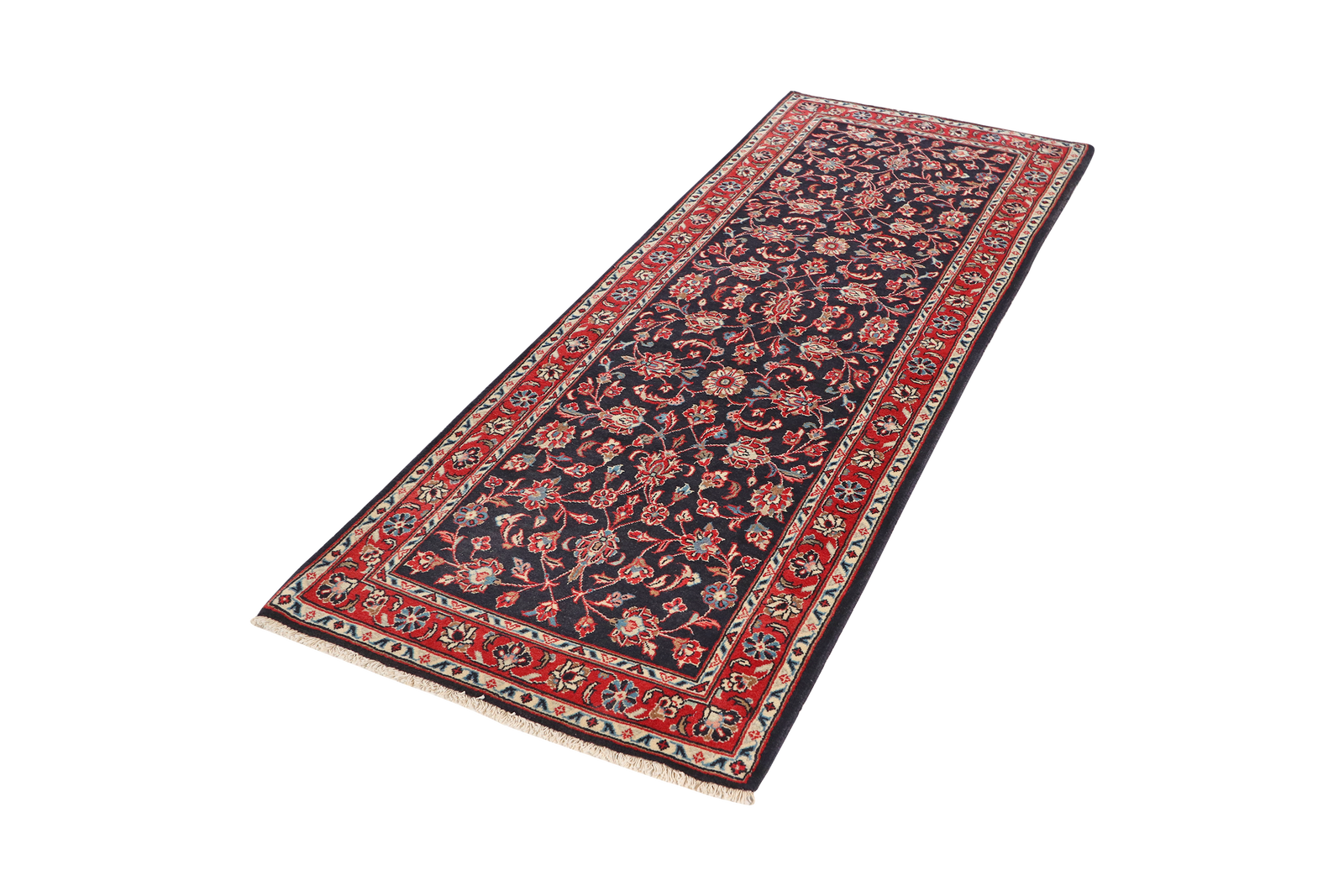 Ardakan — Handgefertigt, 212x80 cm, Rot, 100% Virgin Wool | View 6