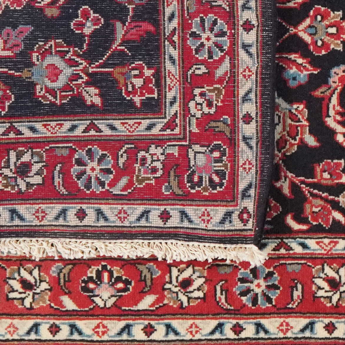 Ardakan — Handgefertigt, 212x80 cm, Rot, 100% Virgin Wool | View 7