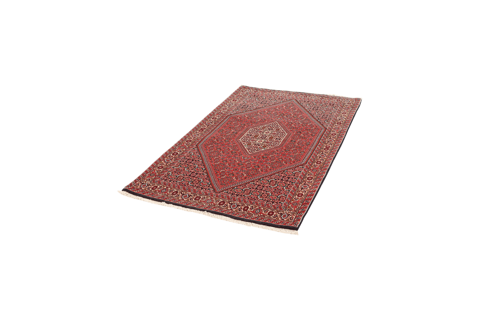 Bidjar Tekkab — Hand-knotted, 94x162 cm, Red, 100% Virgin Wool | View 5