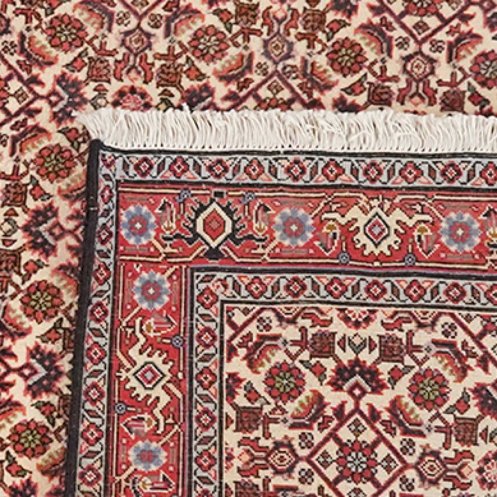 Bidjar — Hand-knotted, 112x175 cm, Beige, 100% Virgin Wool | View 6
