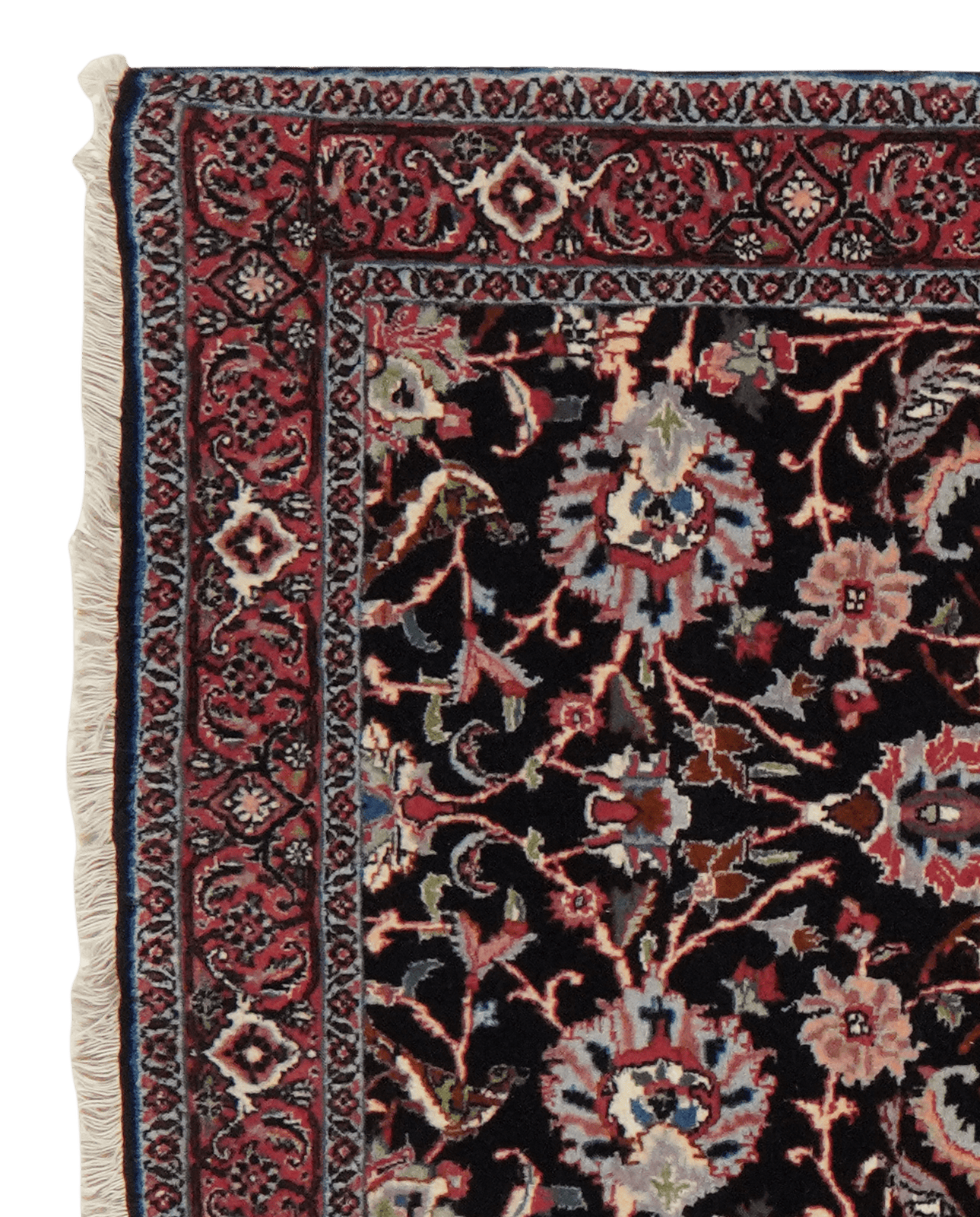 Bidjar — Hand-knotted, 84x290 cm, Blue, 100% Virgin Wool | View 3