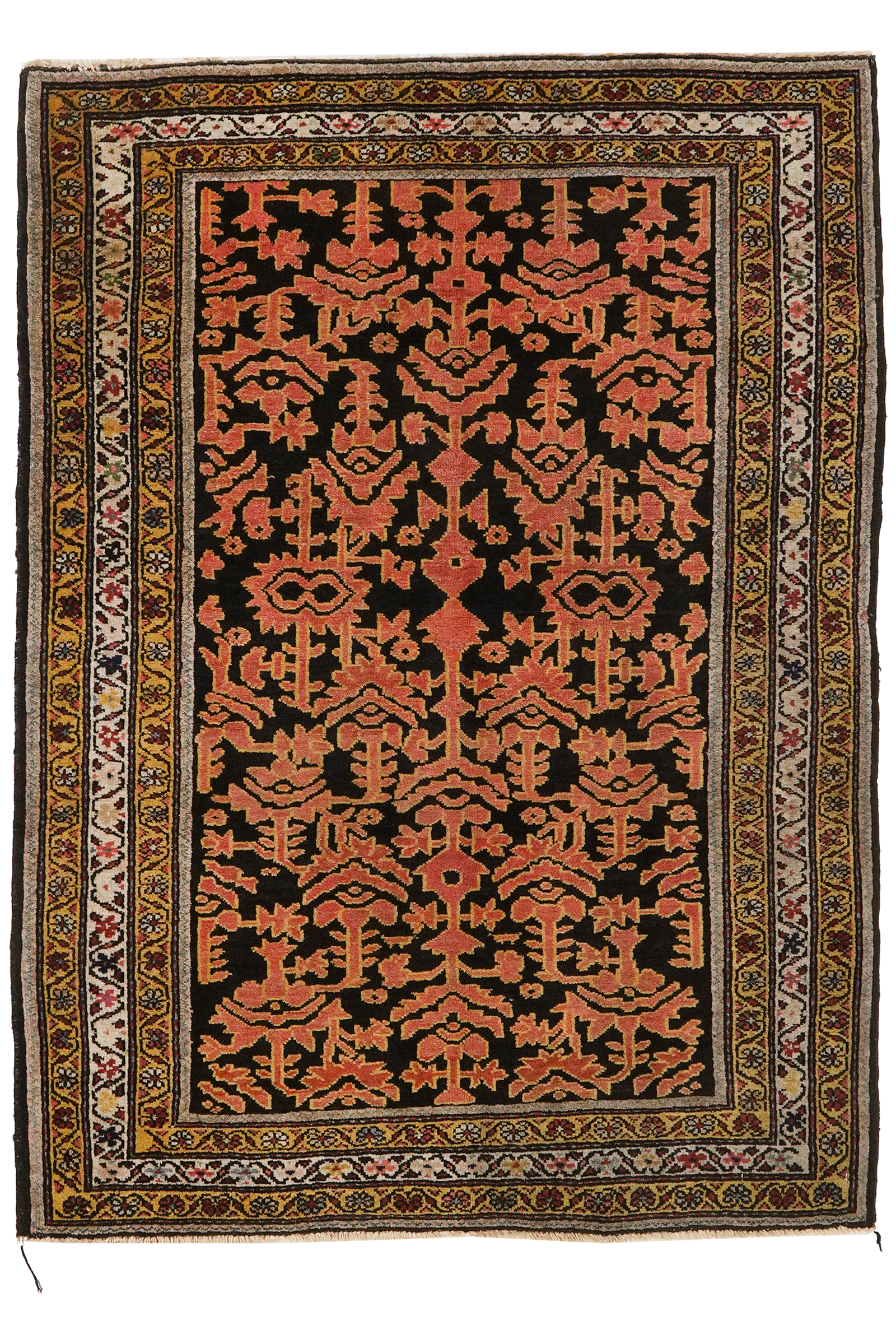 Malayer — Handgefertigt, 119x83 cm, Beige, 100% Virgin Wool | Main view