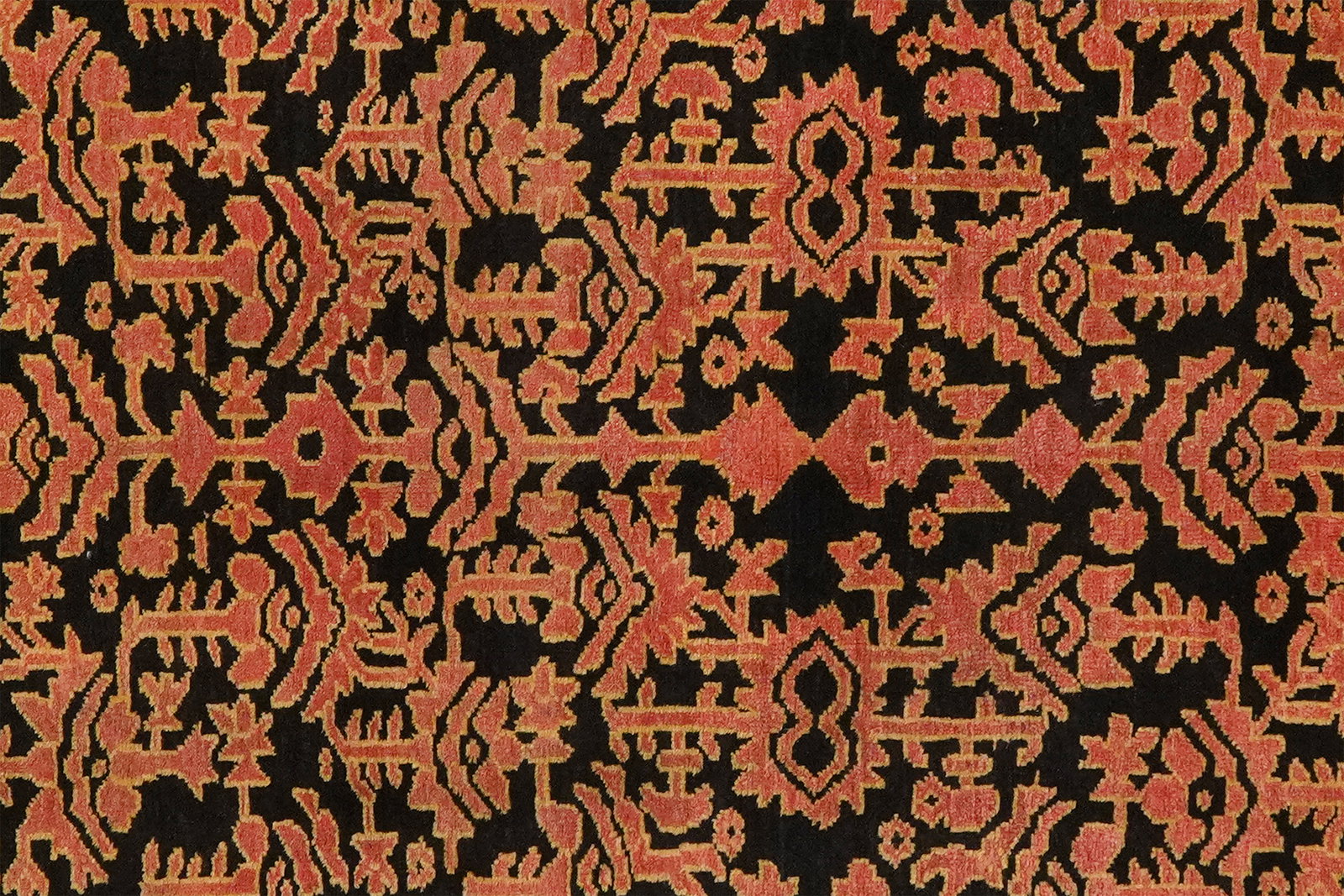 Malayer — Handgefertigt, 119x83 cm, Beige, 100% Virgin Wool | View 5