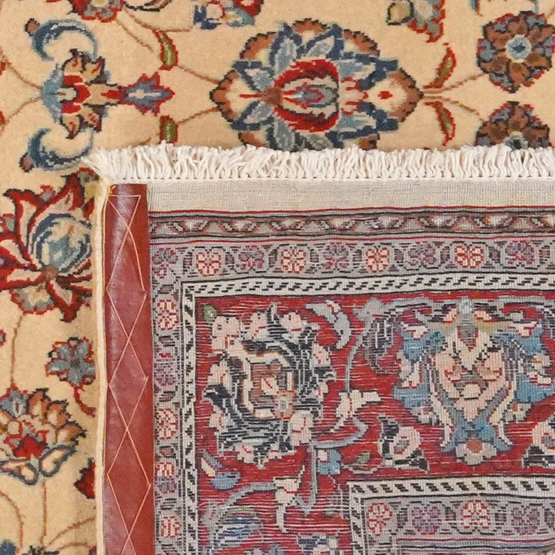 Sarough — Hand-knotted, 144x245 cm, Beige, 100% Virgin Wool | View 6