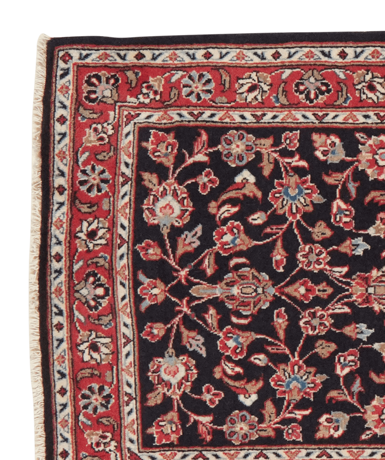 Ardakan — Hand-knotted, 75x298 cm, Blue, 100% Virgin Wool | View 3