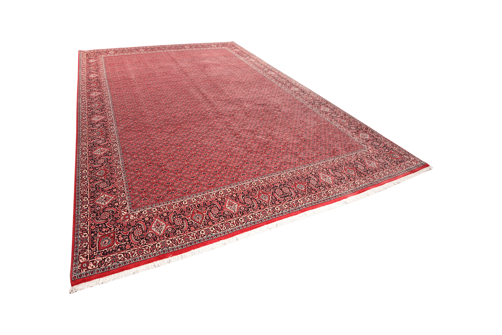 Bidjar — Hand-knotted, 301x397 cm, Red, 90% Schurwolle, 10% Seide | View 5