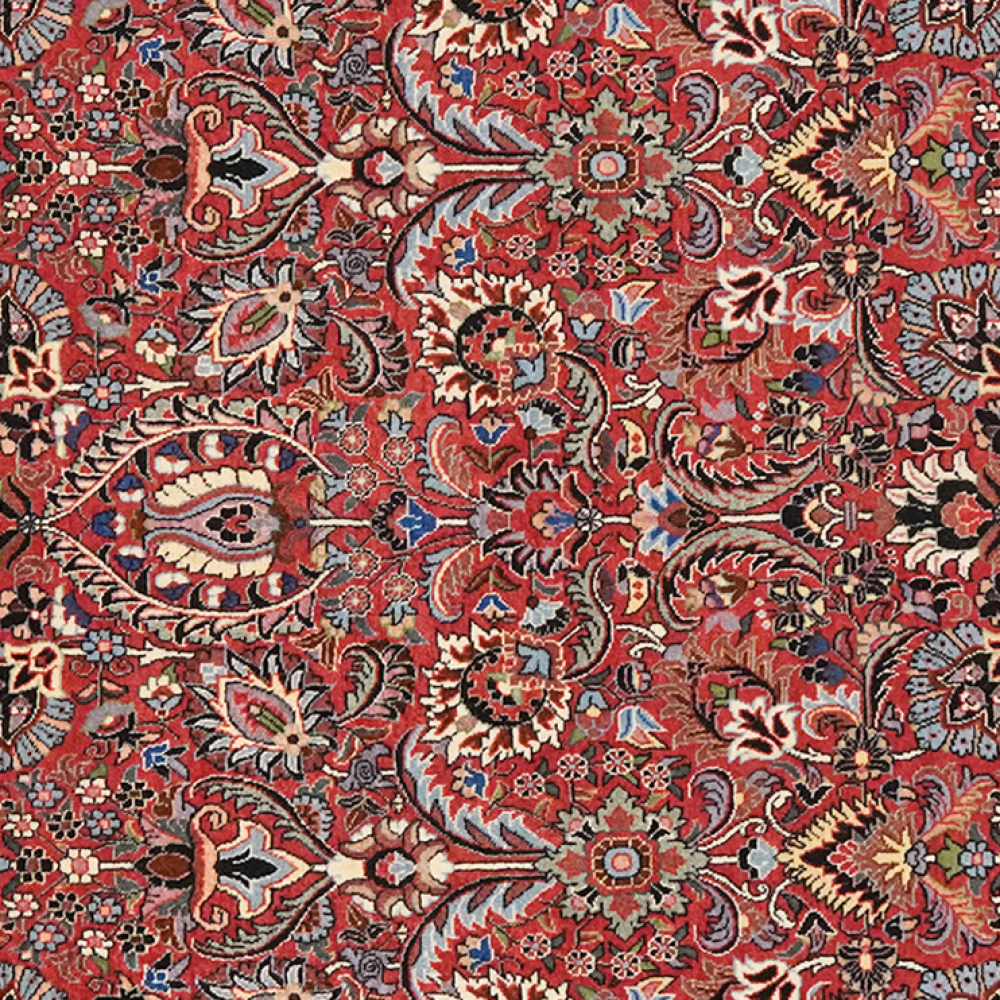 Bidjar Bookan — Handgefertigt, 176x112 cm, Blau, 100% Virgin Wool | View 5