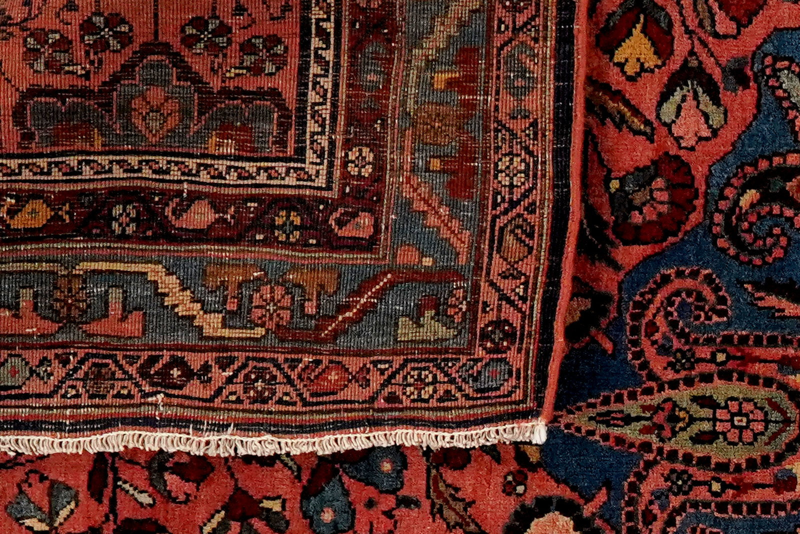 Bidjar — Handgefertigt, 210x141 cm, Blau, 100% Virgin Wool | View 7