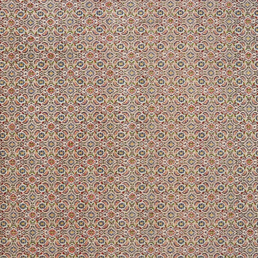 Moud Mahi — Hand-knotted, 197x199 cm, Beige, 100% Virgin Wool | View 4