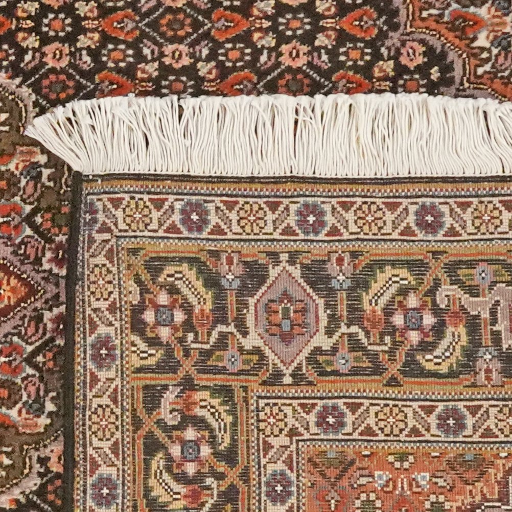 Tabriz 40 Raj — Hand-knotted, 104x150 cm, Blue, 100% Virgin Wool | View 6