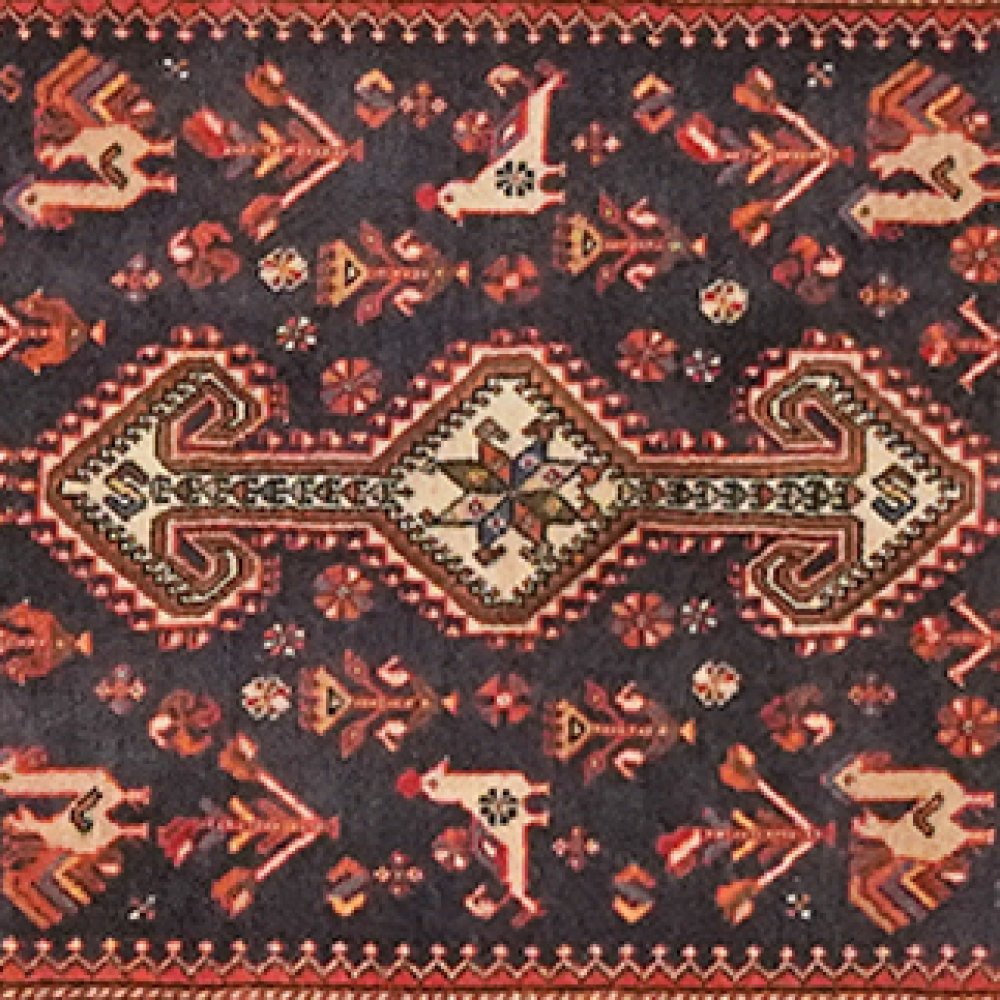 Nasrabad — Hand-knotted, 79x394 cm, Blue, 100% Virgin Wool | View 4