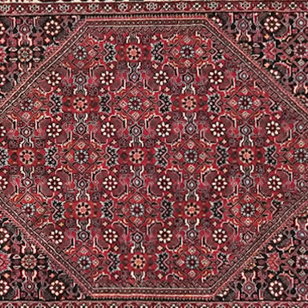 Bidjar Bookan — Hand-knotted, 83x403 cm, Red, 100% Virgin Wool | View 4