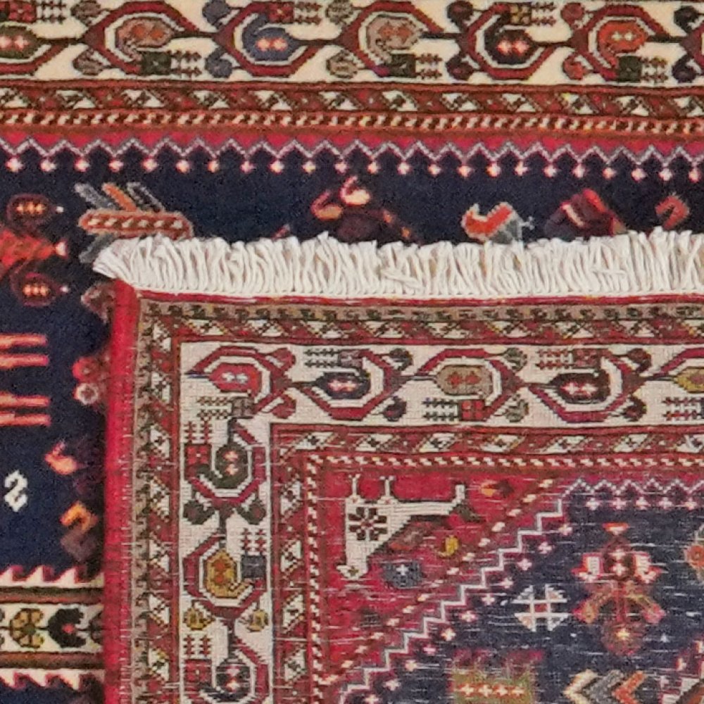 Nasrabad — Hand-knotted, 83x398 cm, Multicolor, 100% Virgin Wool | View 6