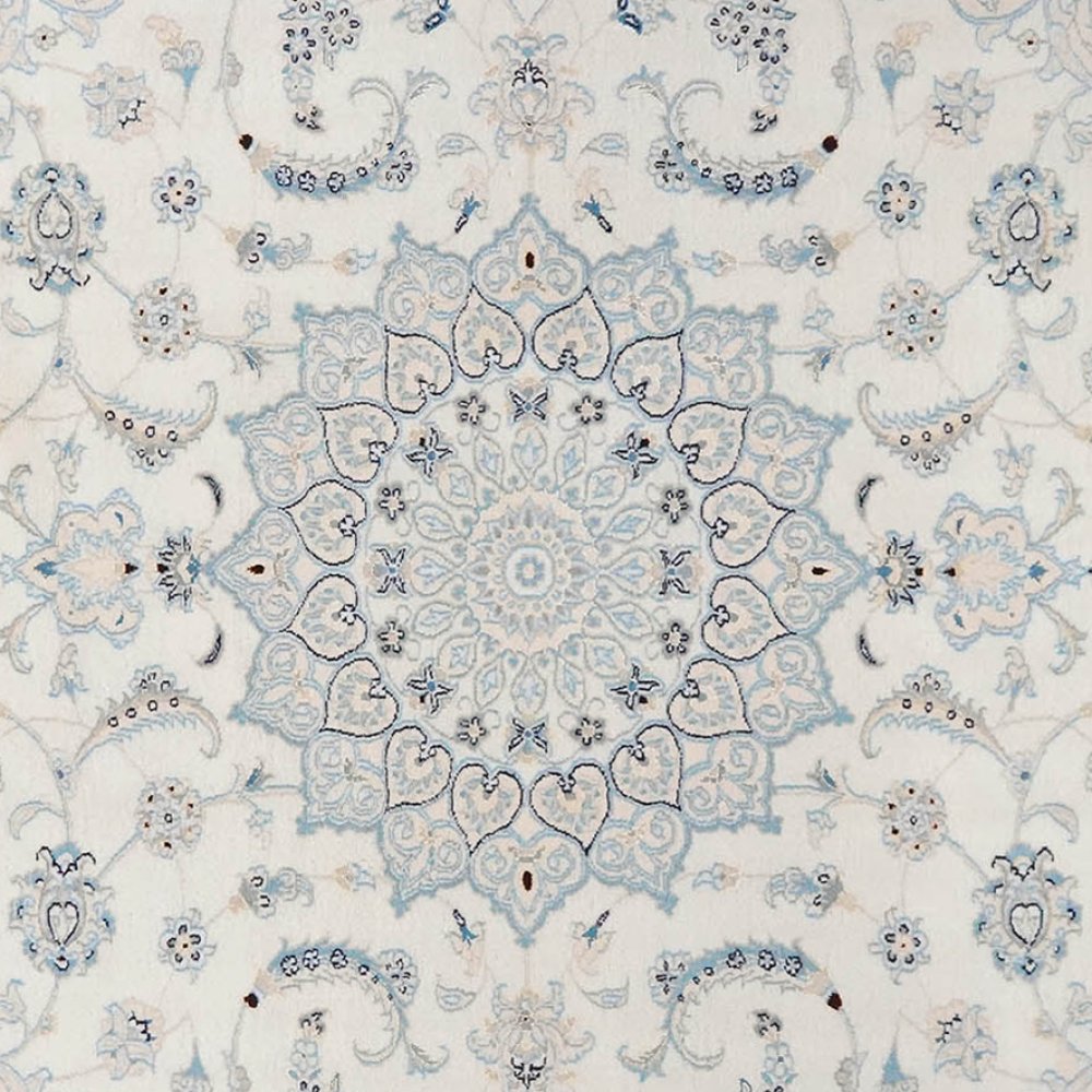 Nain 12La — Hand-knotted, 255x302 cm, Beige, 100% Virgin Wool | View 4