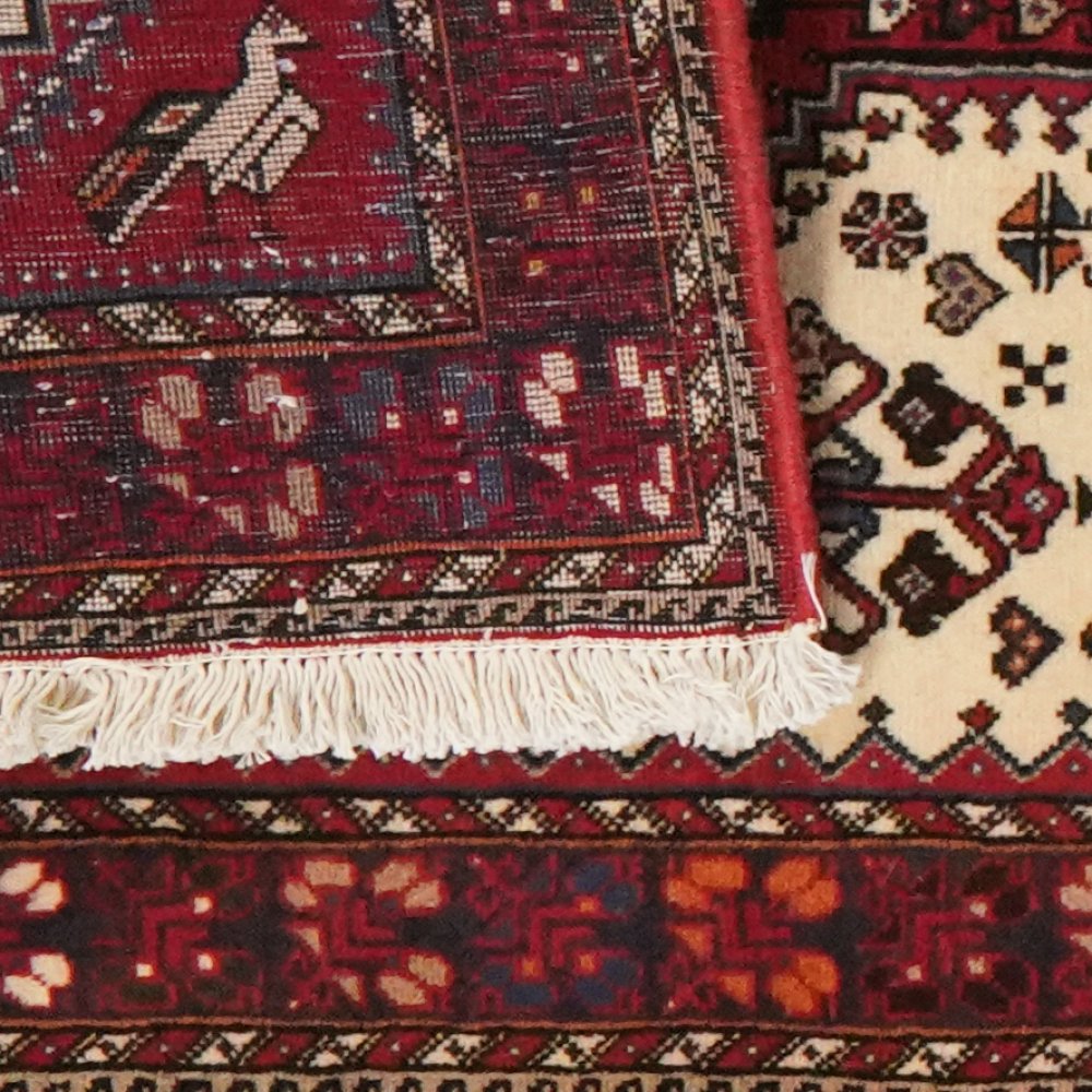 Nasrabad — Hand-knotted, 76x294 cm, Beige, 100% Virgin Wool | View 6