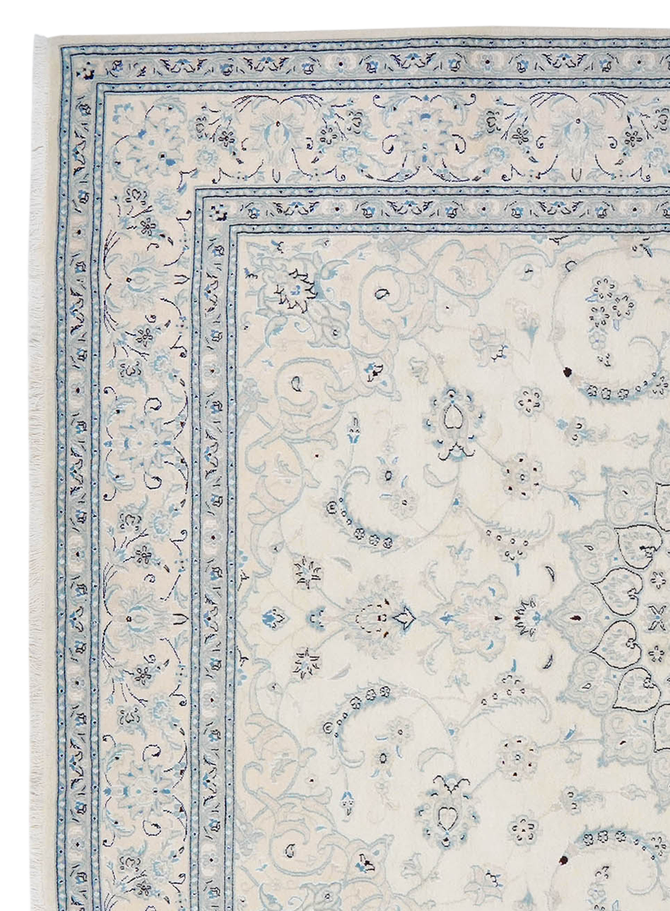 Nain 12La — Handgefertigt, 303x252 cm, Beige, 100% Virgin Wool | View 4