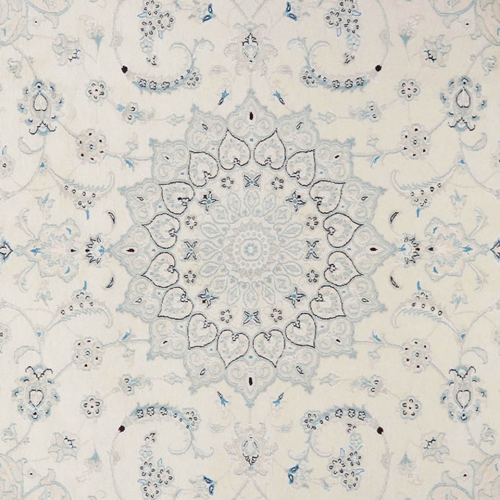 Nain 12La — Handgefertigt, 303x252 cm, Beige, 100% Virgin Wool | View 5