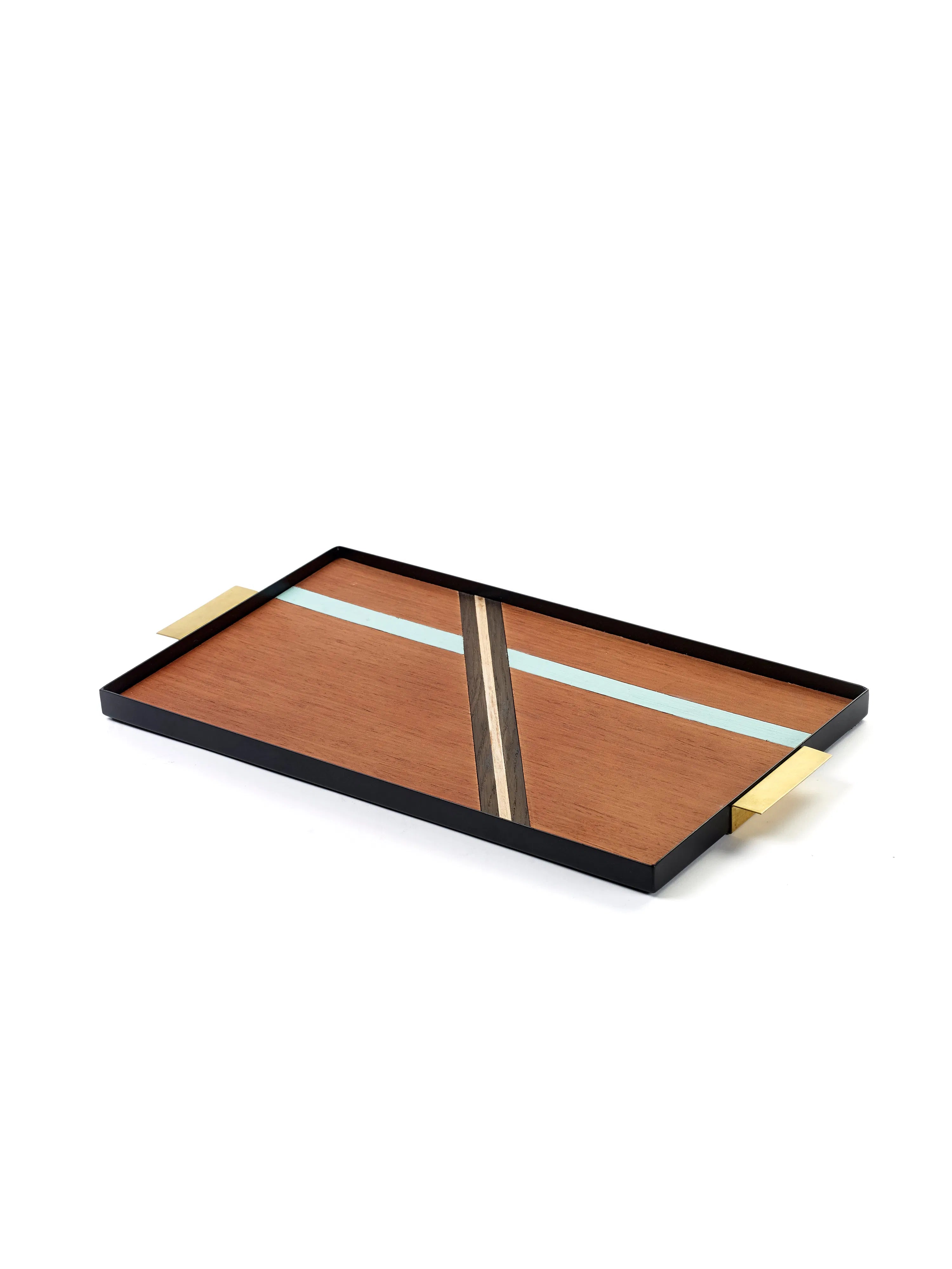 Tray Handle Brass Charles — Handmade , 45x24 cm | Main view