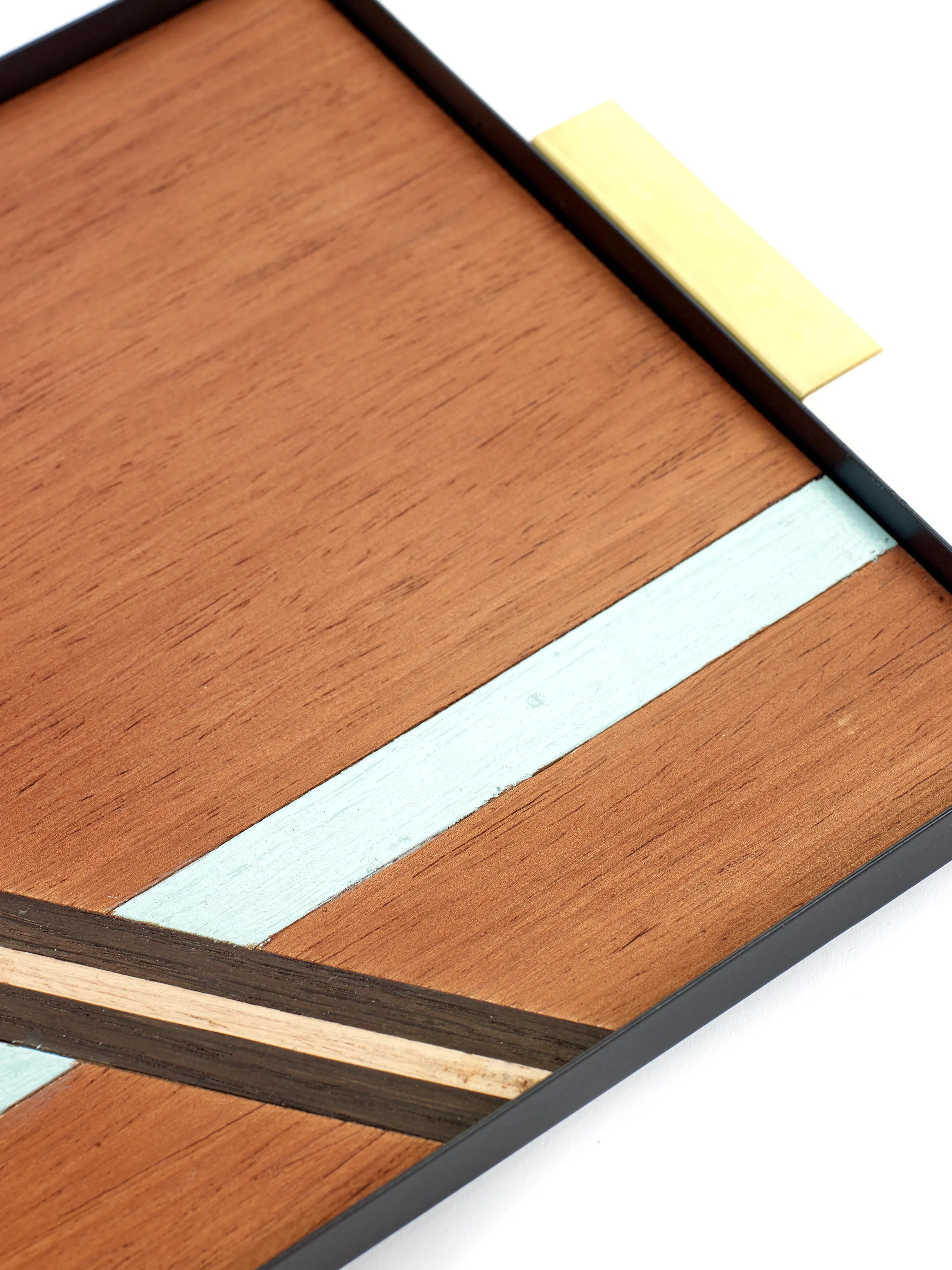 Tray Handle Brass Charles — Handmade , 45x24 cm | Detail view