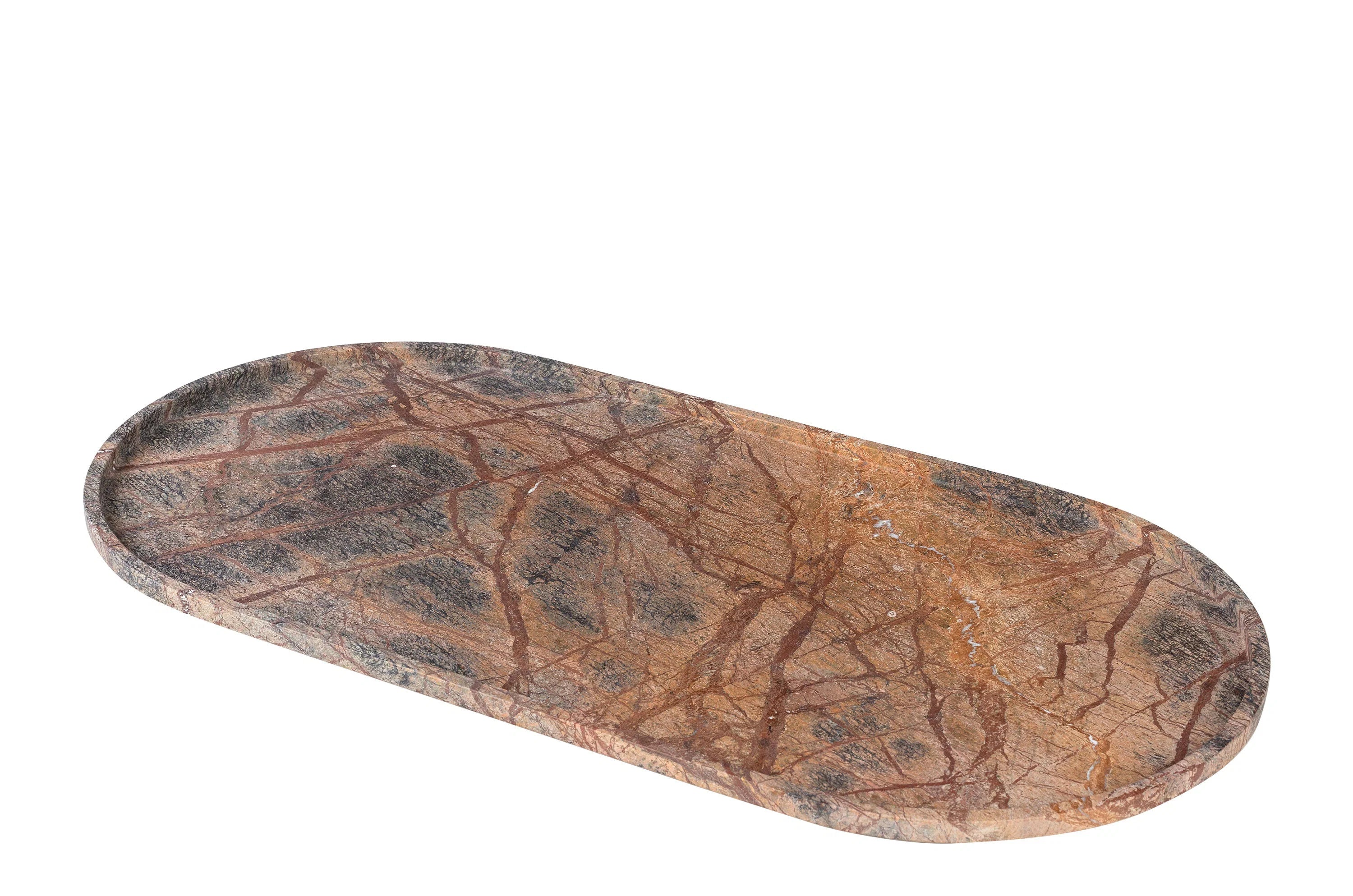 Forrest Stone Tray — Handmade , 60x30 cm | Detail view