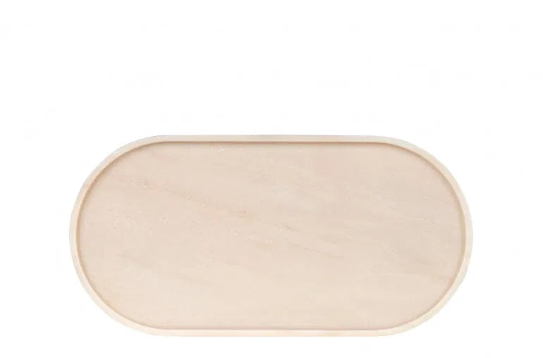Pink Marble Tray — Handmade , 50x25 cm | Main view