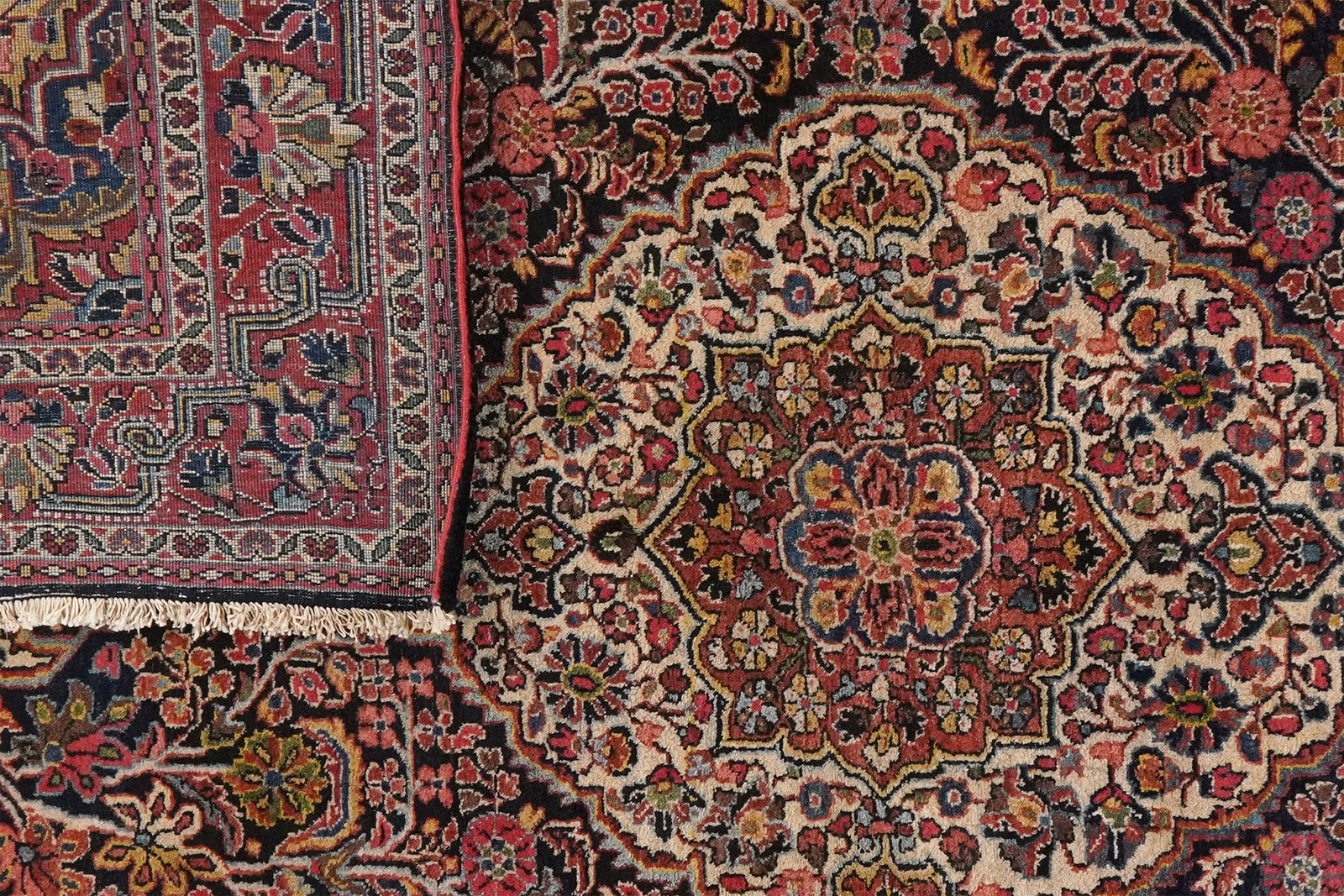 Djozan — Hand-knotted, 143x206 cm, Blue, 100% Virgin Wool | View 5