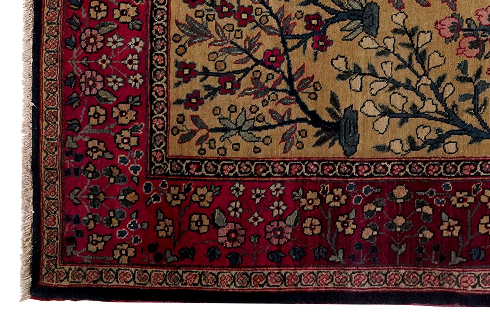 Tabriz Antique — Hand-knotted, 143x190 cm, Beige, 100% Virgin Wool | View 3