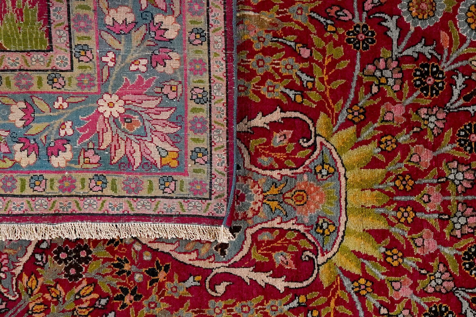 Teheran — Hand-knotted, 145x230 cm, Red, 100% Virgin Wool | View 6
