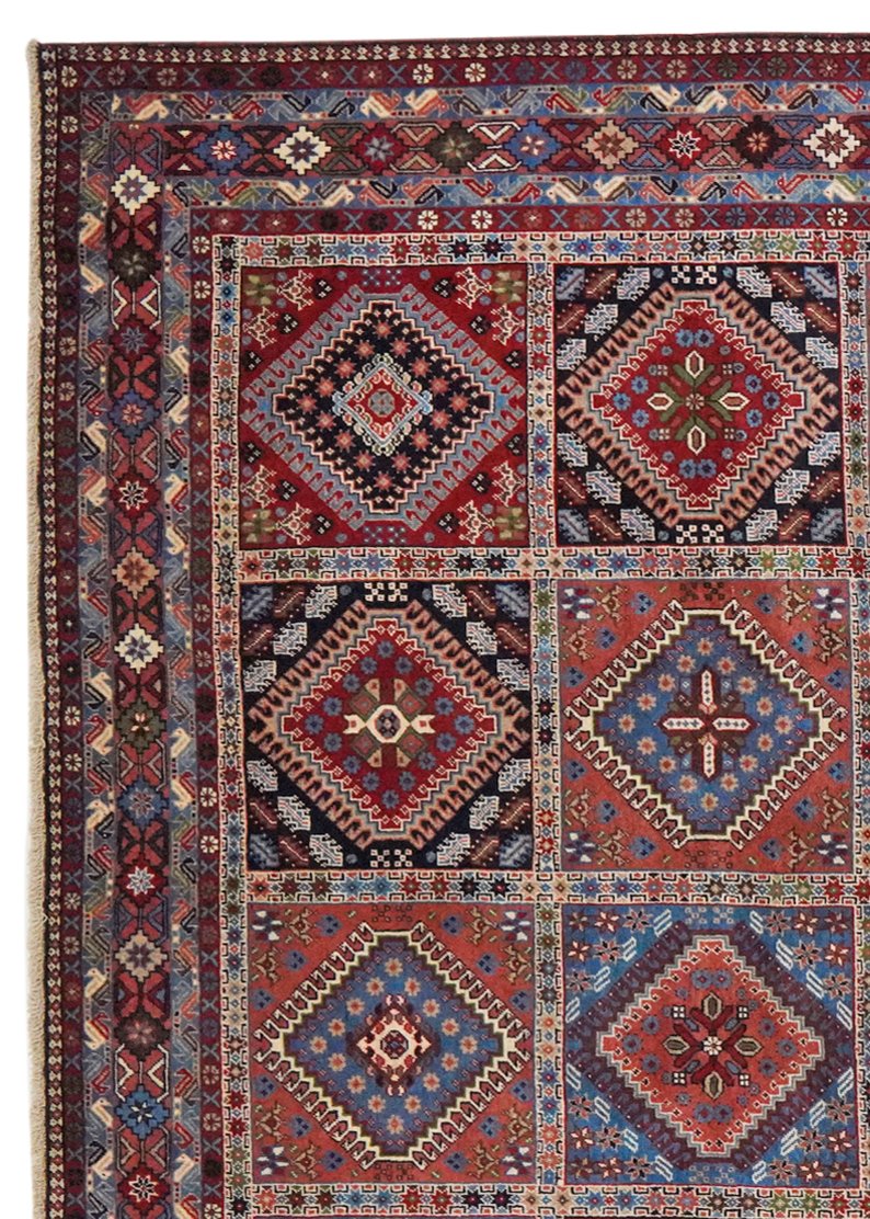 Yalameh — Hand-knotted, 252x340 cm, Multicolor, 100% Virgin Wool | View 3