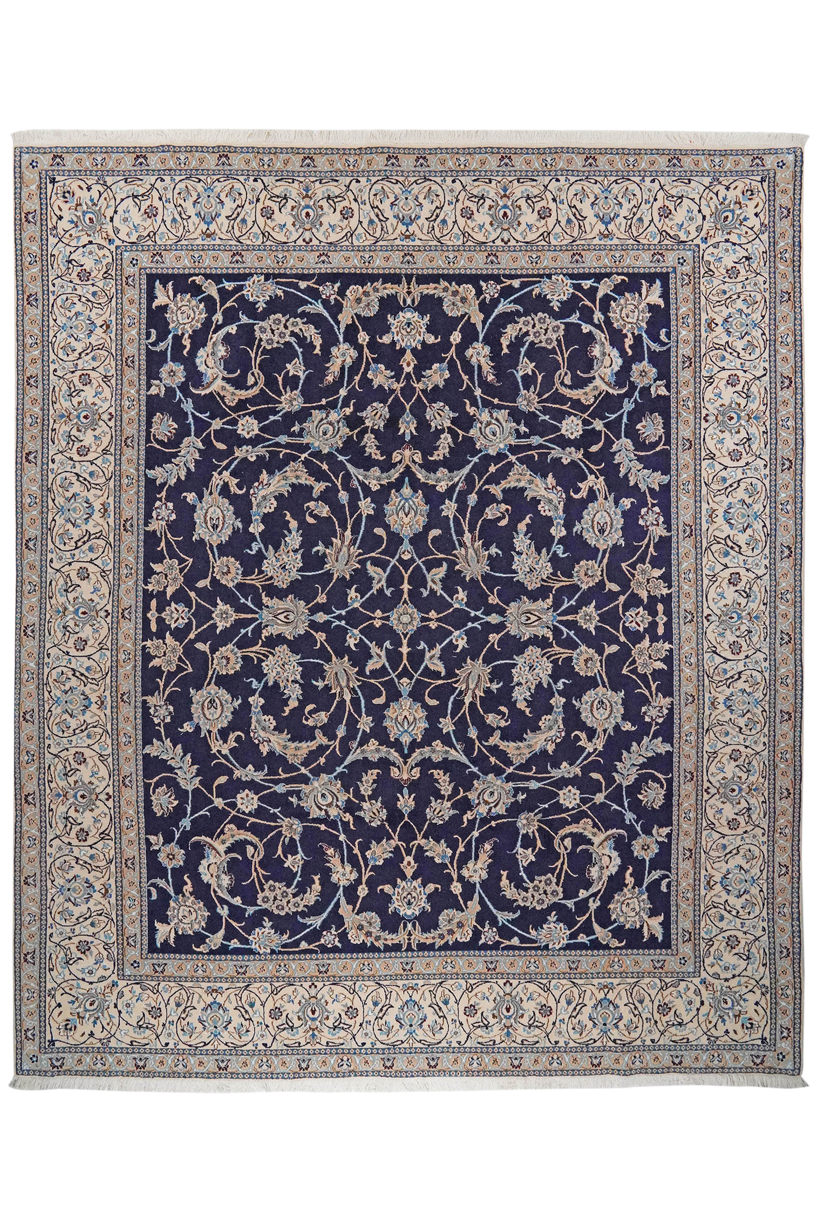 Nain 9La — Handgefertigt, 290x248 cm, Beige, 100% Virgin Wool | Main view