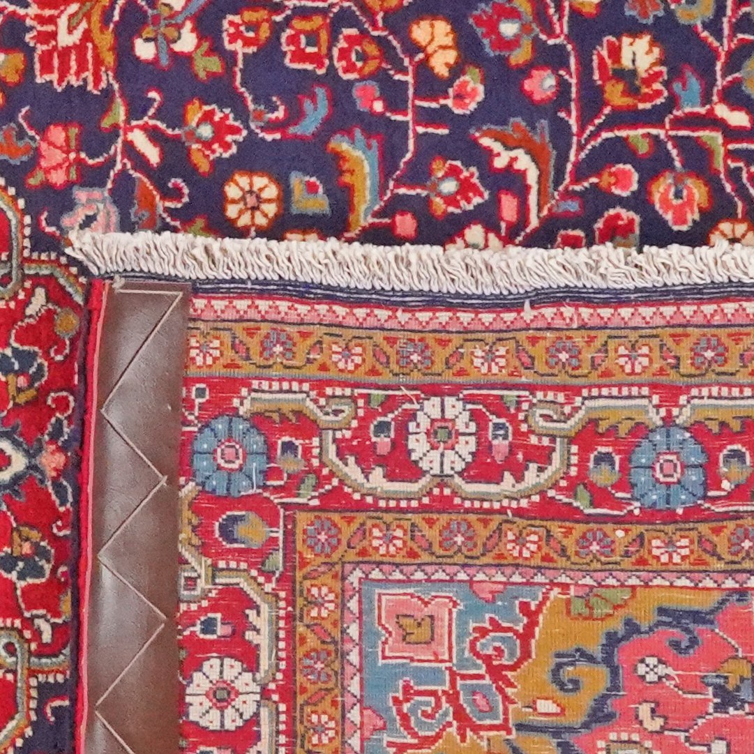 Djozan — Hand-knotted, 110x162 cm, Blue, 100% Virgin Wool | View 6