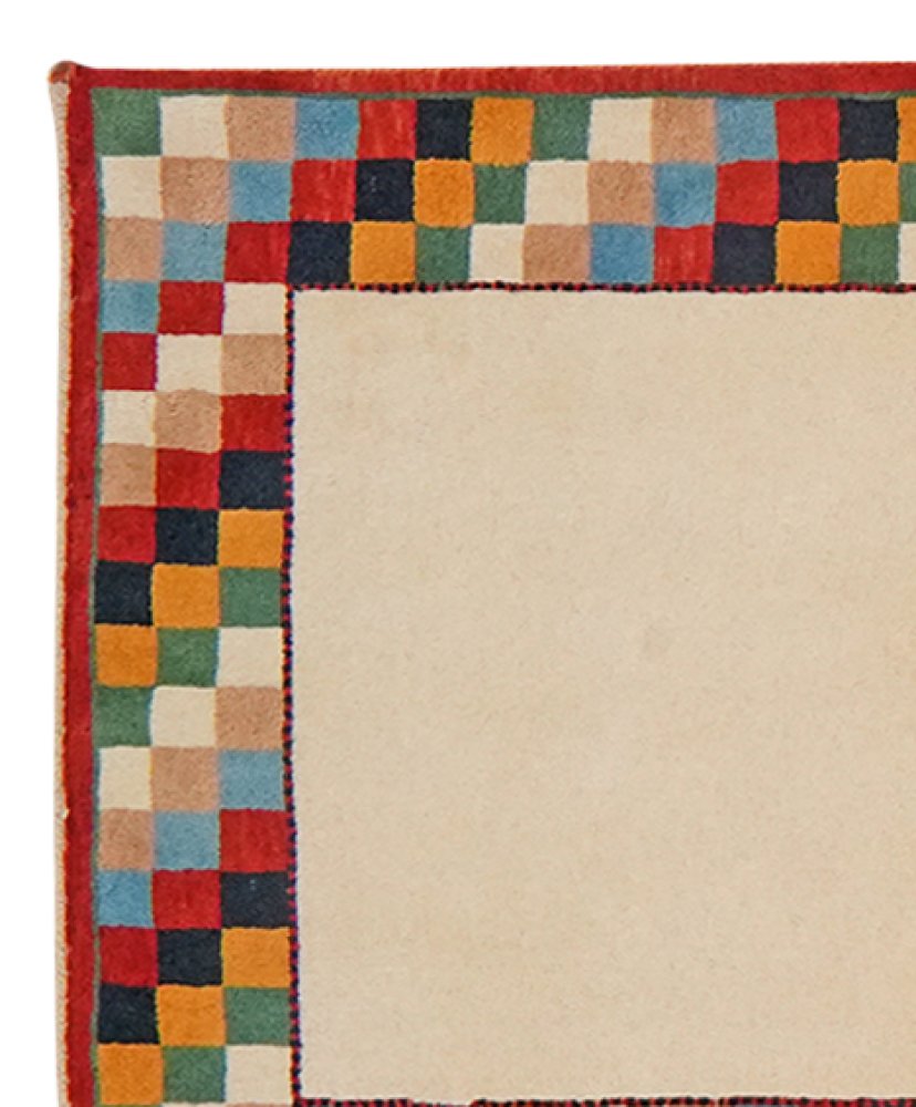 Rizbaf — Hand-knotted, 85x322 cm, Beige, 100% Virgin Wool | View 3