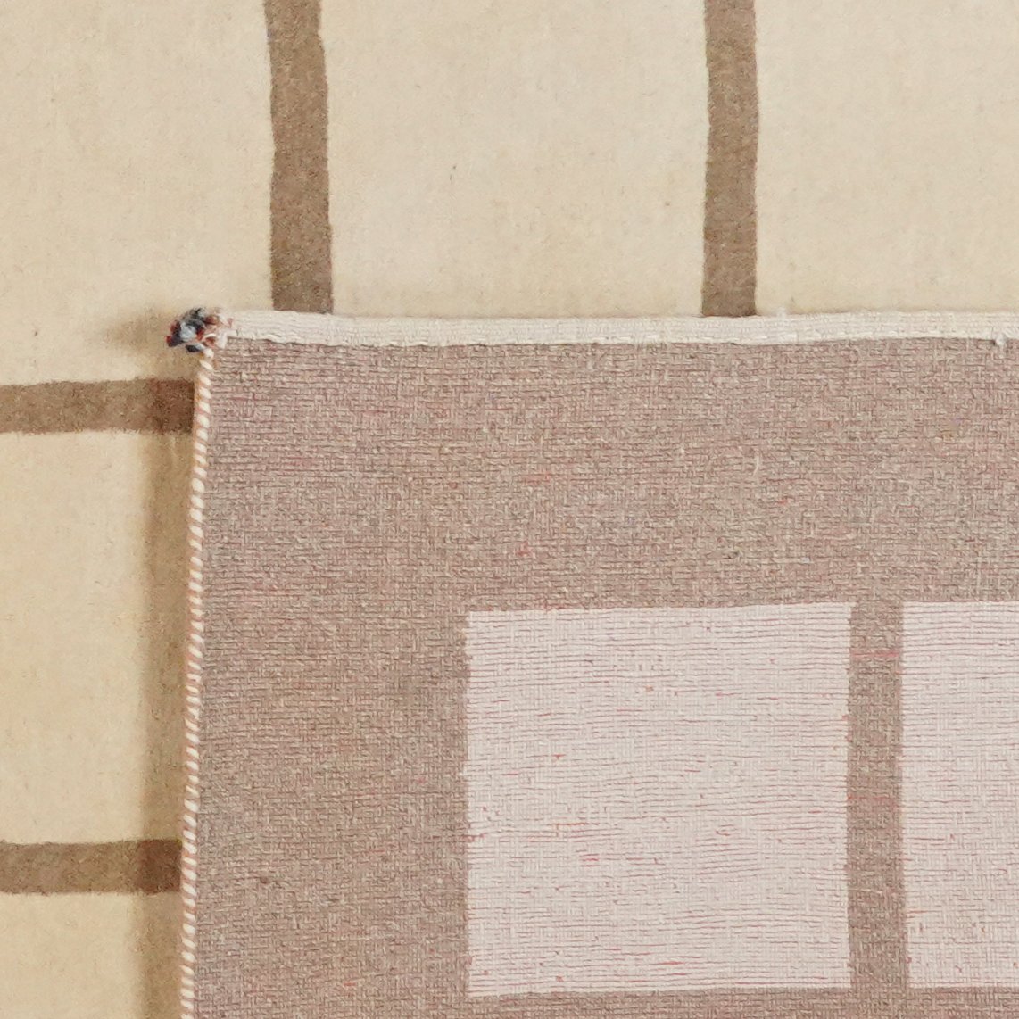 Rizbaf — Hand-knotted, 247x343 cm, Beige, 100% Virgin Wool | View 6