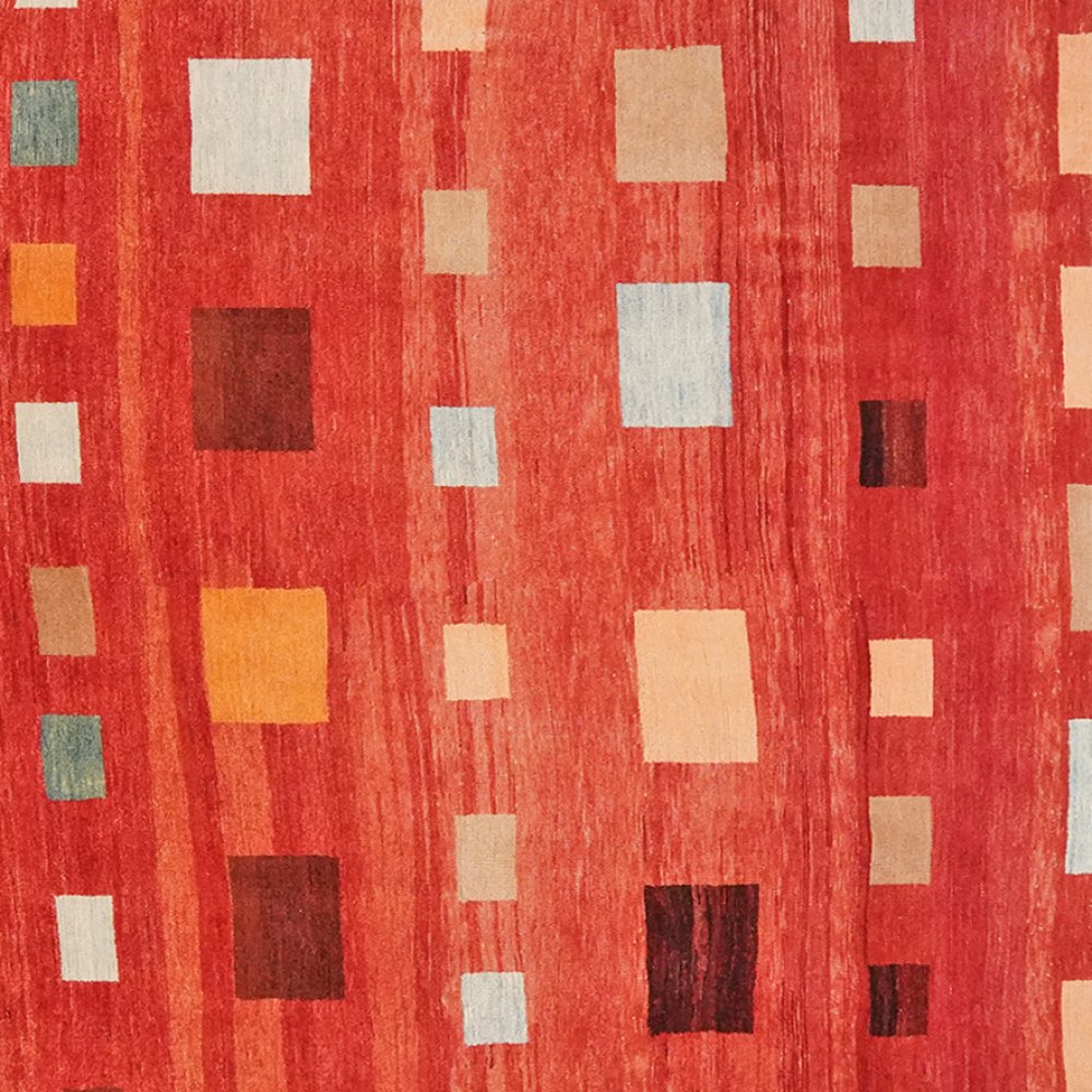 Rizbaf — Hand-knotted, 247x336 cm, Red, 100% Virgin Wool | View 4