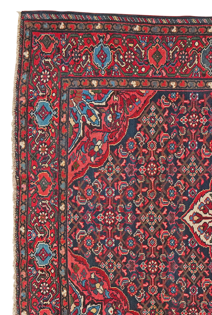 Koutabad — Handgefertigt, 207x147 cm, Rot, 100% Virgin Wool | View 4