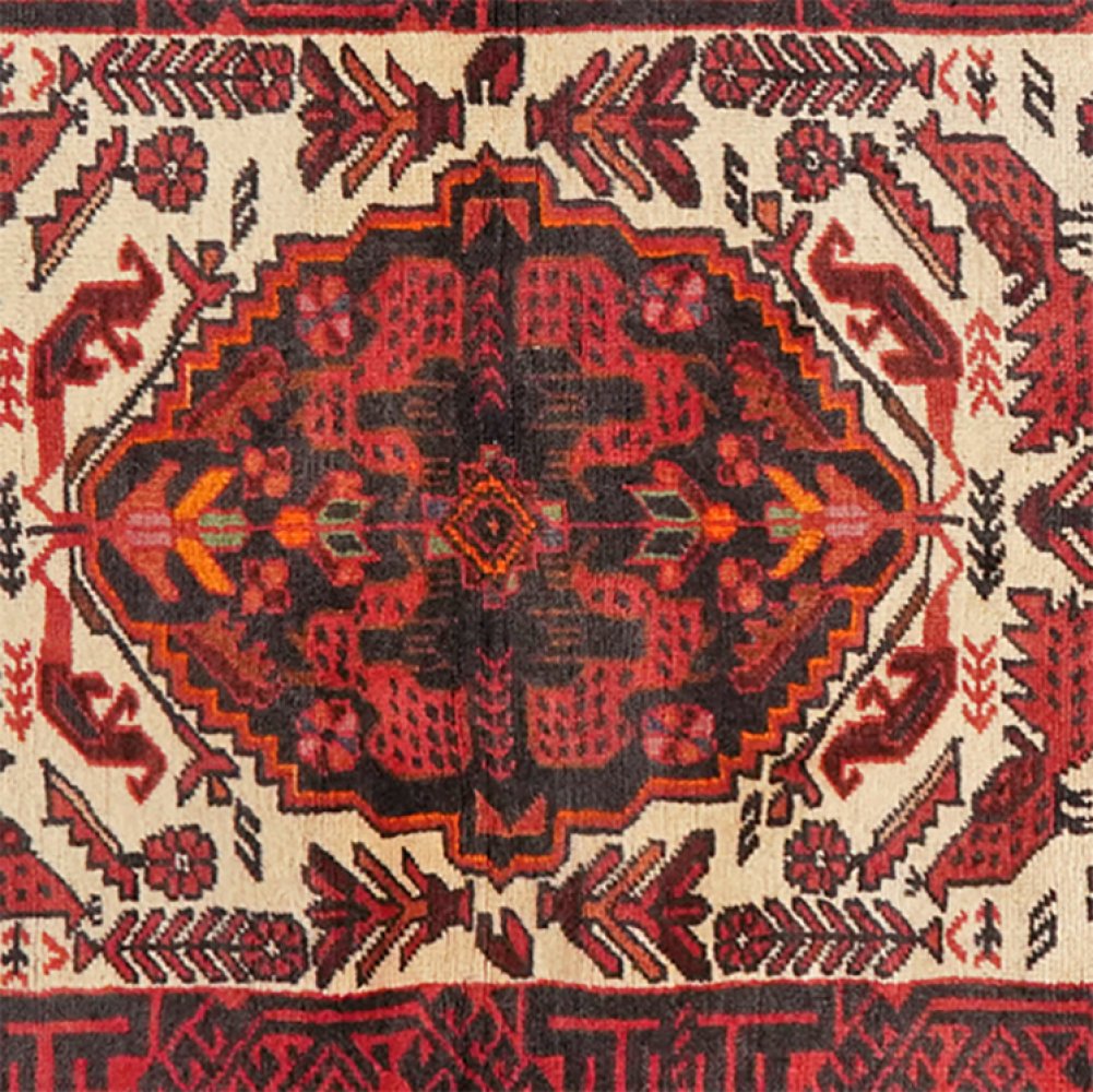 Heritage — Hand-knotted, 86x148 cm, Beige, 100% Virgin Wool | View 4