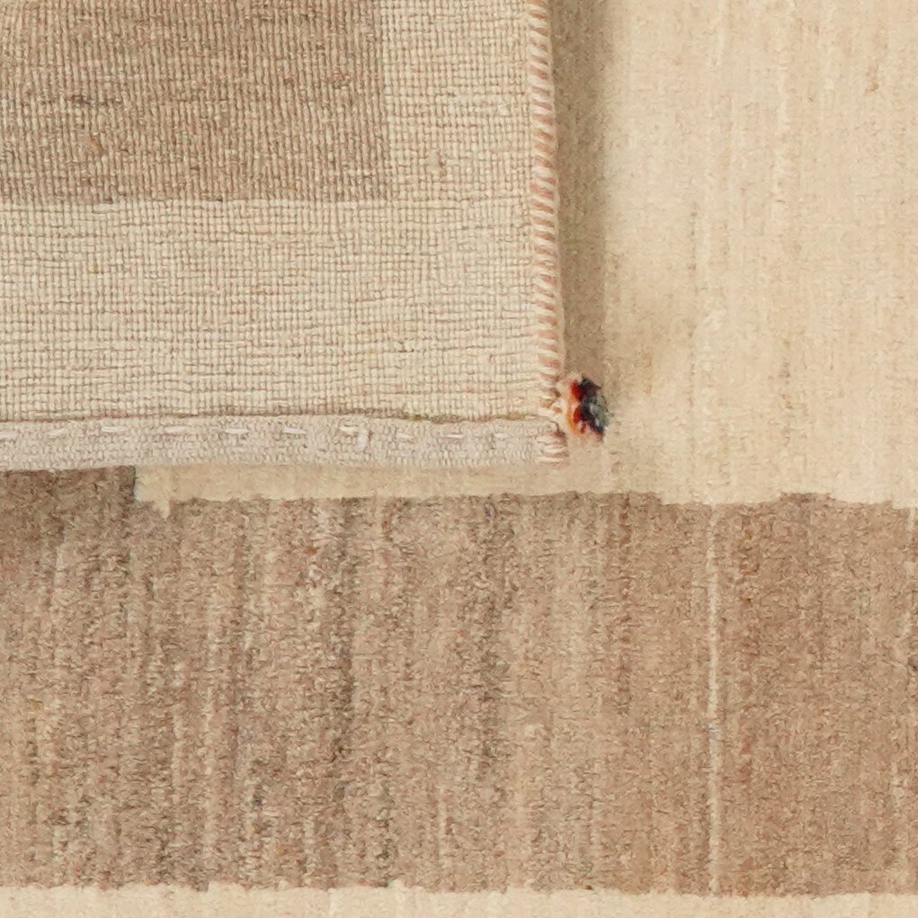 Gabbeh — Hand-knotted, 83x260 cm, Beige, 100% Virgin Wool | View 6