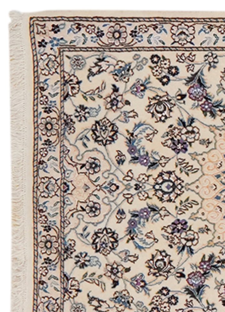 Nain 9La — Hand-knotted, 84x345 cm, Beige, 100% Virgin Wool | View 3