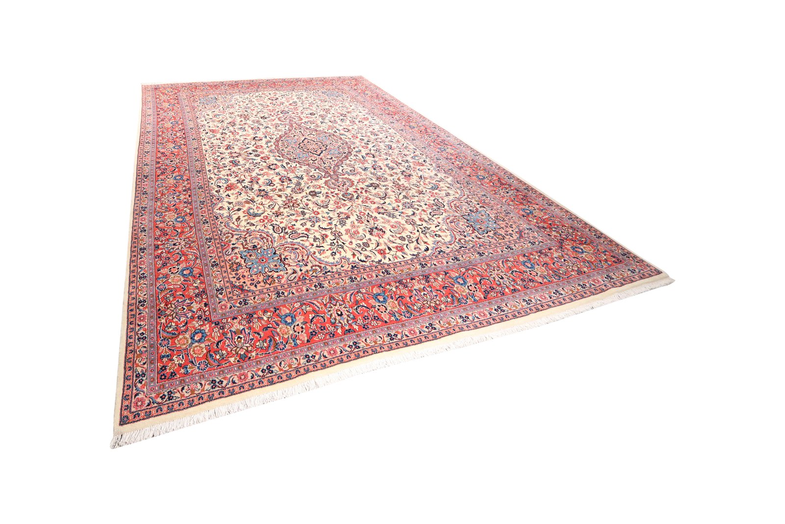 Sarough — Hand-knotted, 298x406 cm, Beige, 100% Virgin Wool | View 5