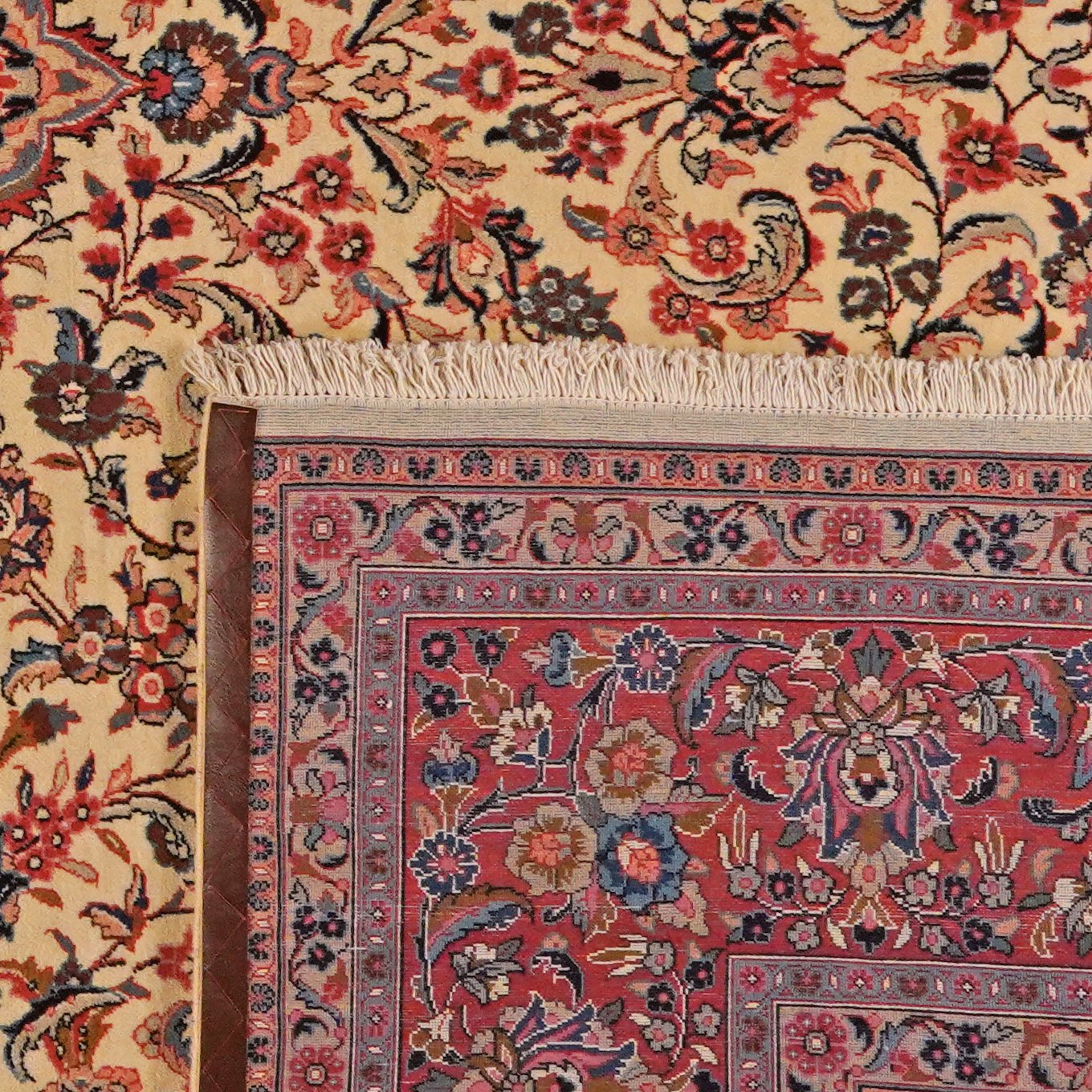 Sarough — Hand-knotted, 298x406 cm, Beige, 100% Virgin Wool | View 6