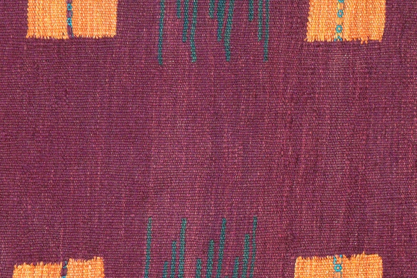 Kashan — Hand-knotted, 75x55 cm, Blue, 100% Virgin Wool | View 5