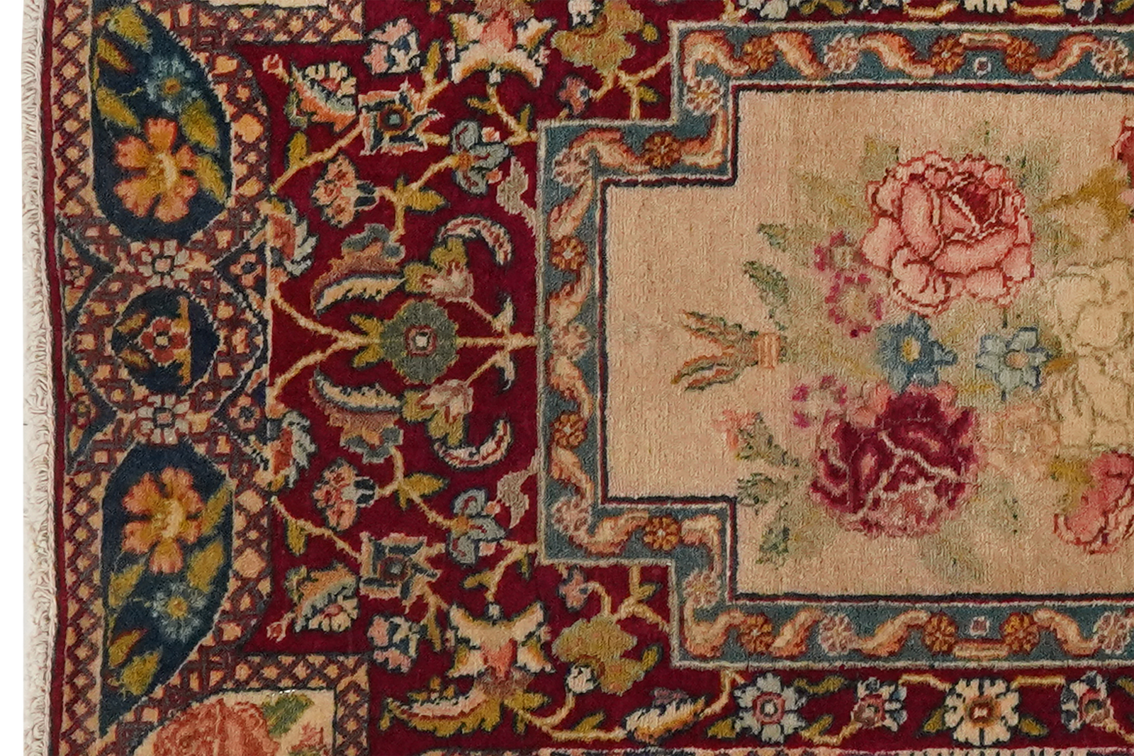 Tabriz Antique — Handgefertigt, 82x54 cm, Bunt, 100% Virgin Wool | View 4