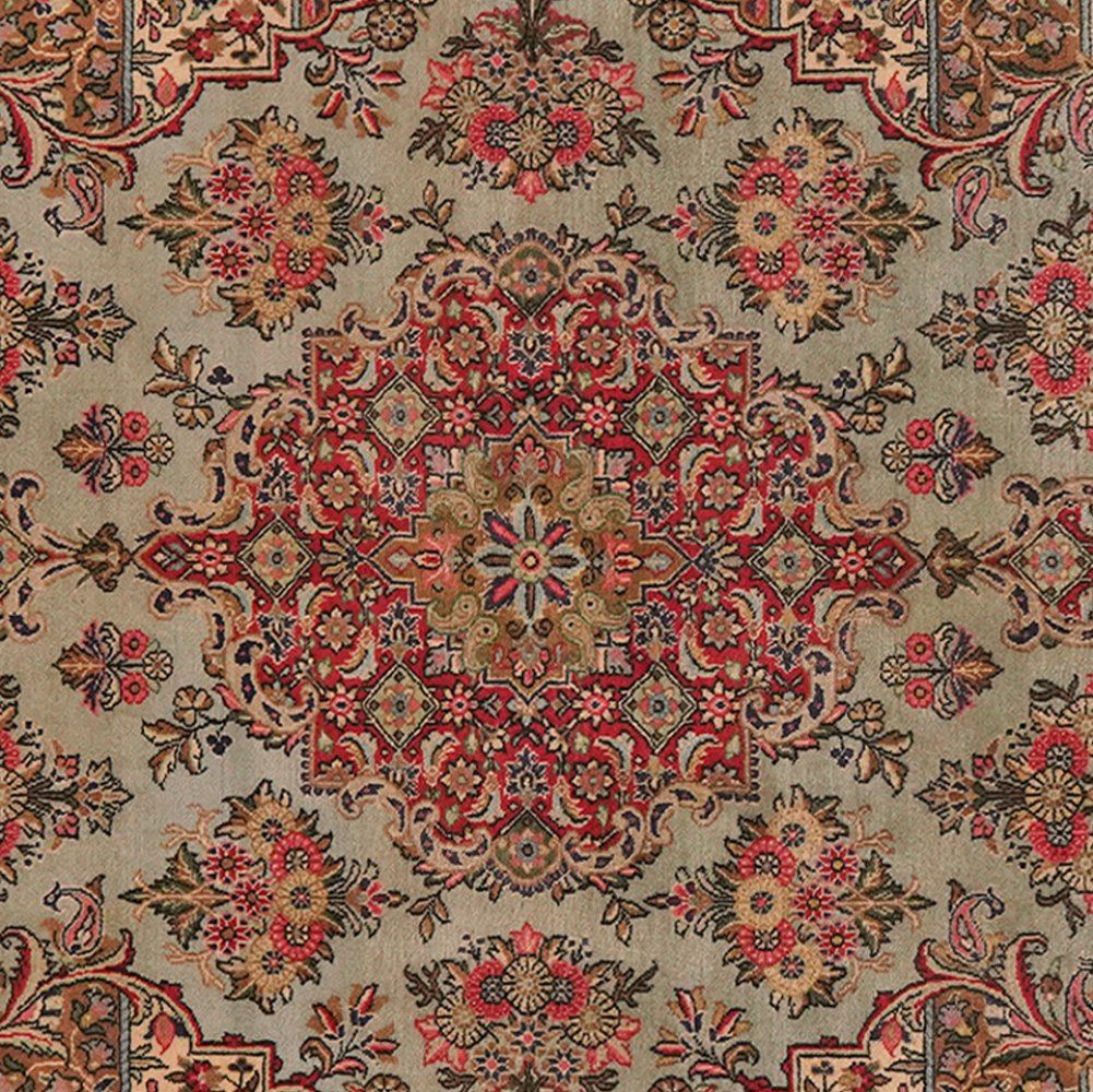 Ghoum — Hand-knotted, 134x203 cm, Grey, 100% Virgin Wool | View 4