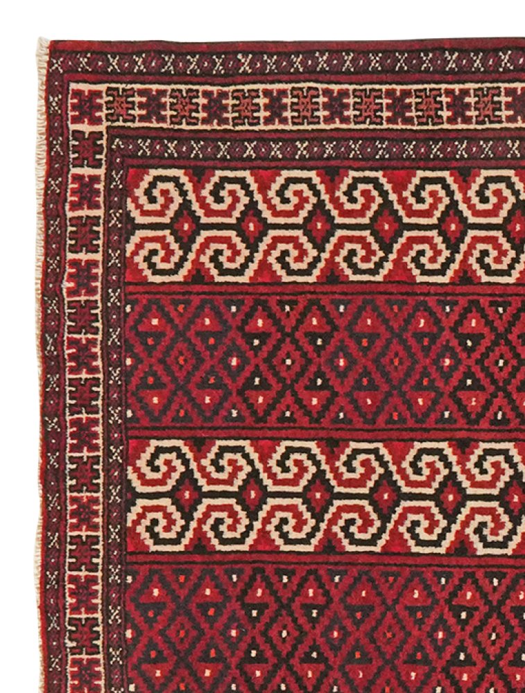 Turkman — Hand-knotted, 99x129 cm, Multicolor, 100% Virgin Wool | View 3