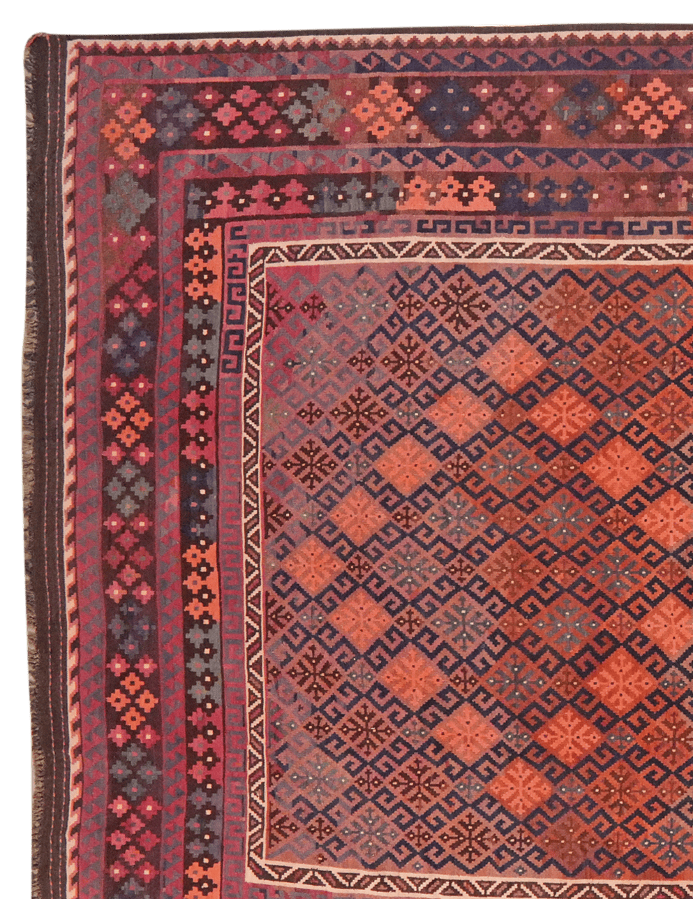 Kelim Belutch Old — Handmade, 248x430 cm, Brown, 100% Virgin Wool | View 3
