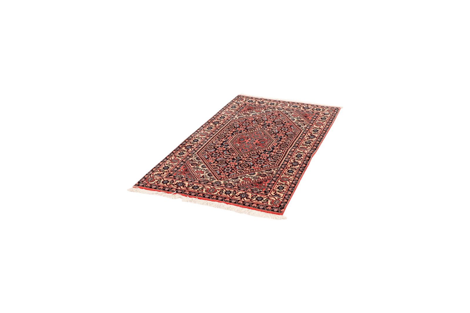 Bidjar Zandjan — Hand-knotted, 82x140 cm, Blue, 100% Virgin Wool | View 5