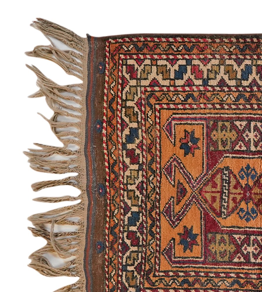 Konya — Hand-knotted, 89x150 cm, Beige, 100% Virgin Wool | View 3