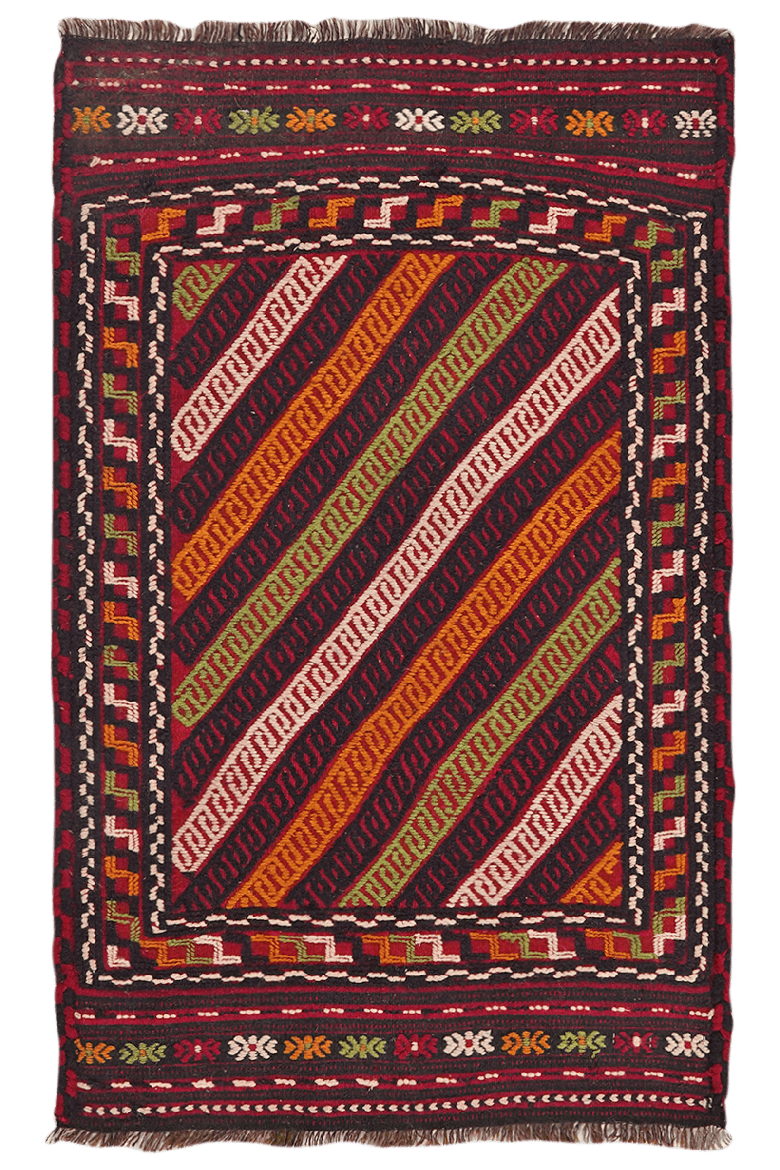 Sumak Shahsavan — Handmade, 78x123 cm, Multicolor, 100% Virgin Wool | Main view