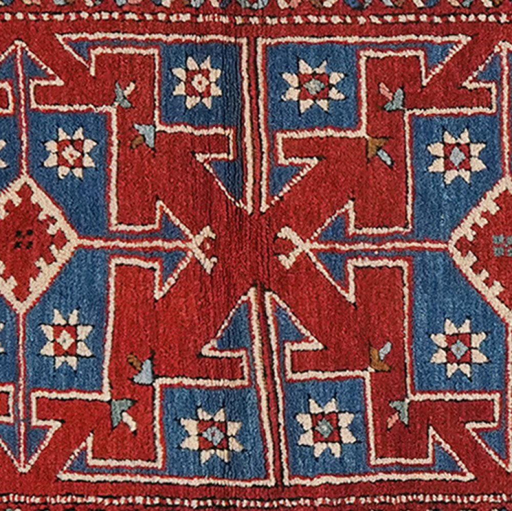 Kars — Hand-knotted, 91x142 cm, Red, 100% Virgin Wool | View 4