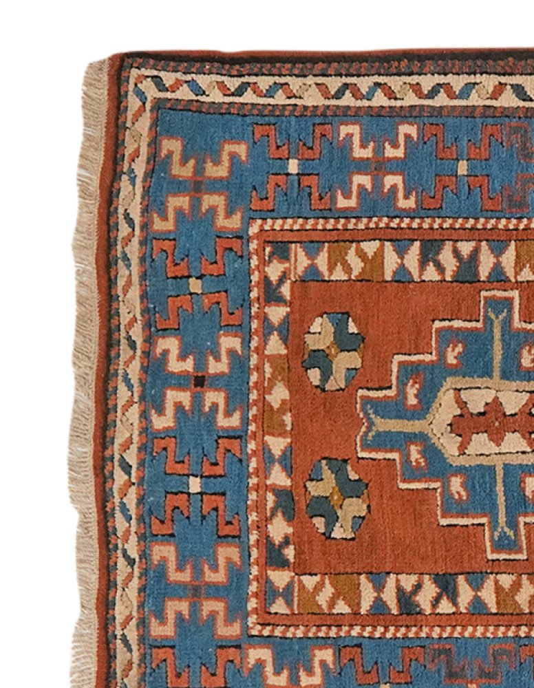 Kars — Hand-knotted, 84x127 cm, Red, 100% Virgin Wool | View 3